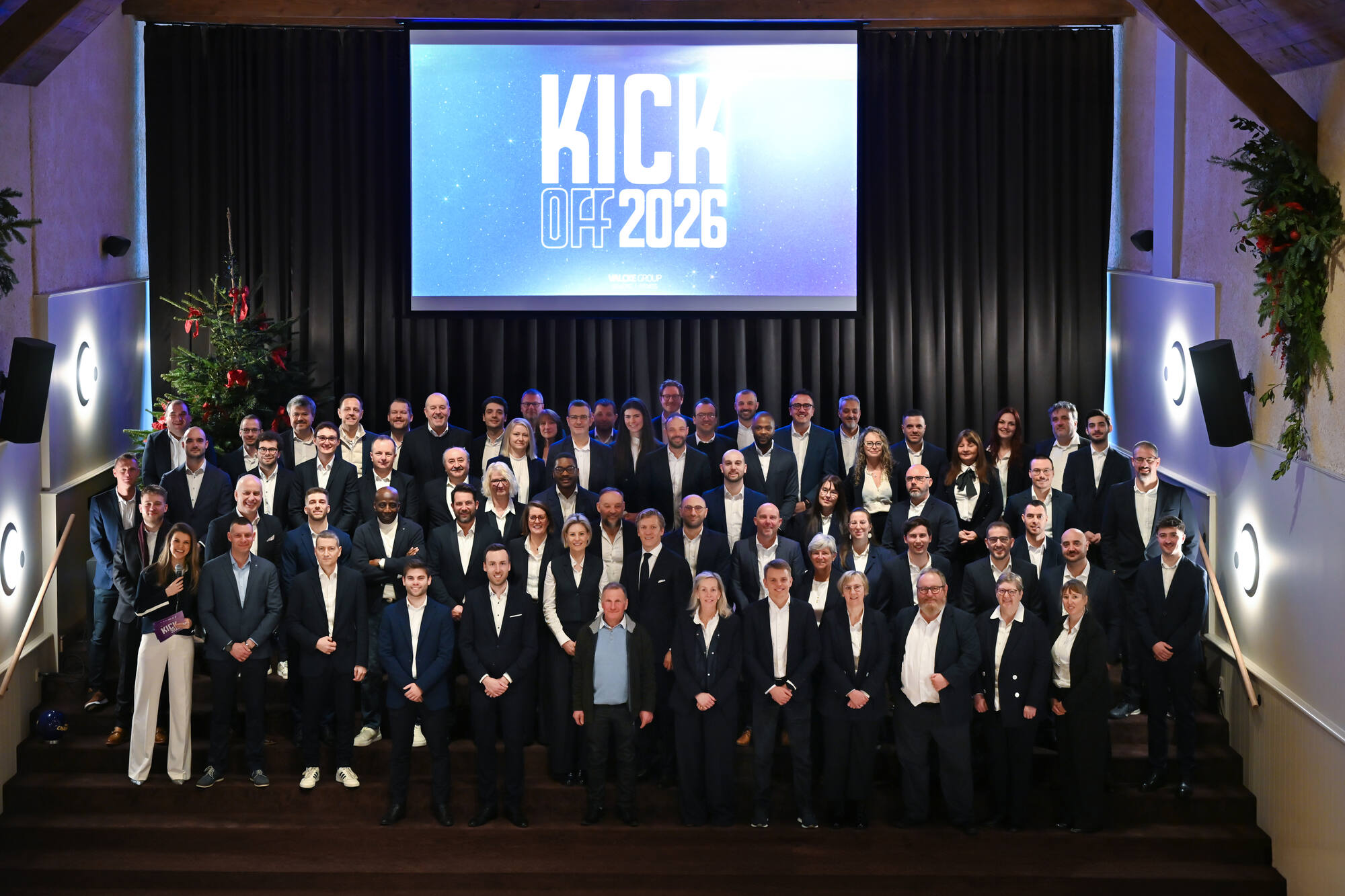 The Valcke Group team at Kick-Off